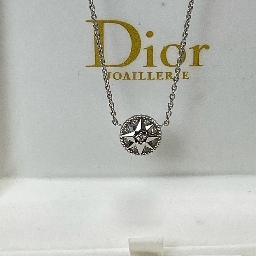 Christian Dior Rose Des Vents Necklace - Picture 6 of 6